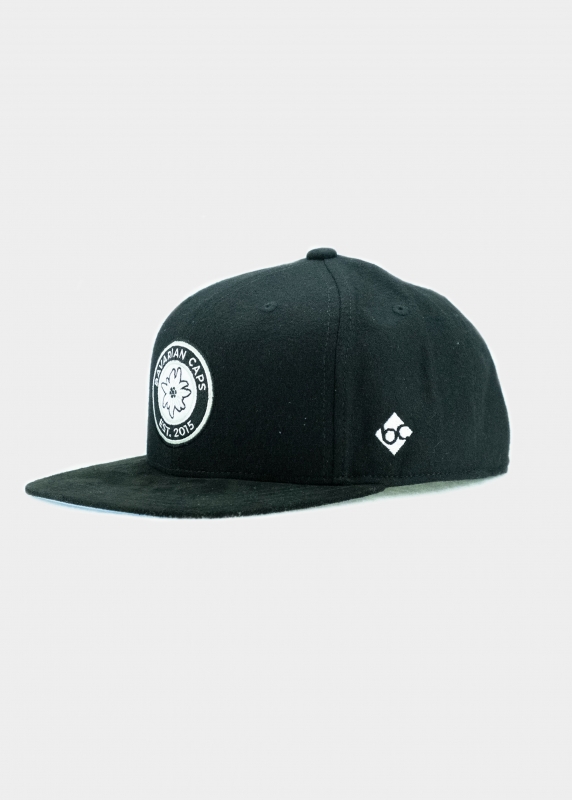 "Anno 2015" - Flanellschwarz (Snapback)